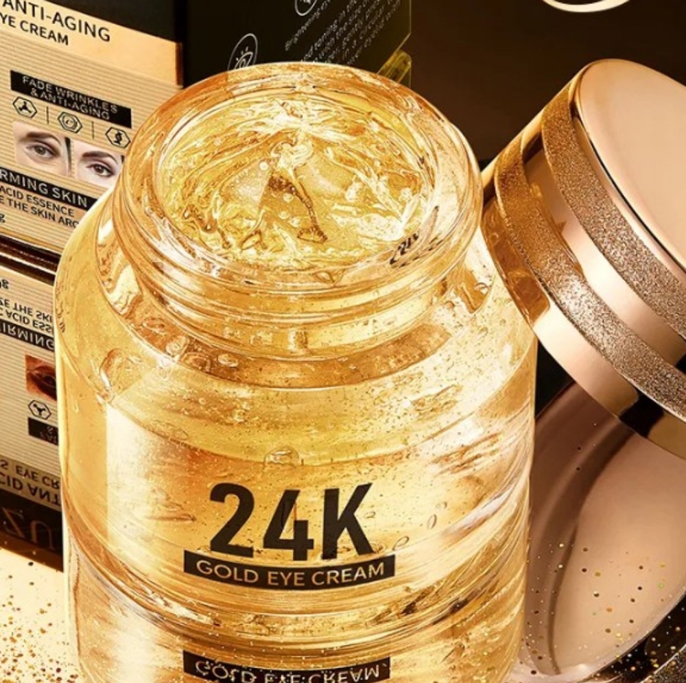 24l Gold Hyaluronic Acid Eye Dark Corrective Anti wrinkle Aging